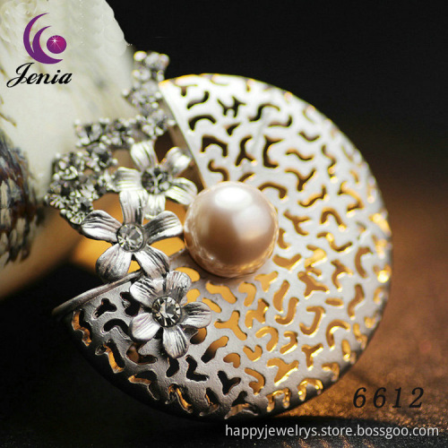 Jenia Wholeasle Jewelry Women Fashion White Gold Plated China Brooch Pins